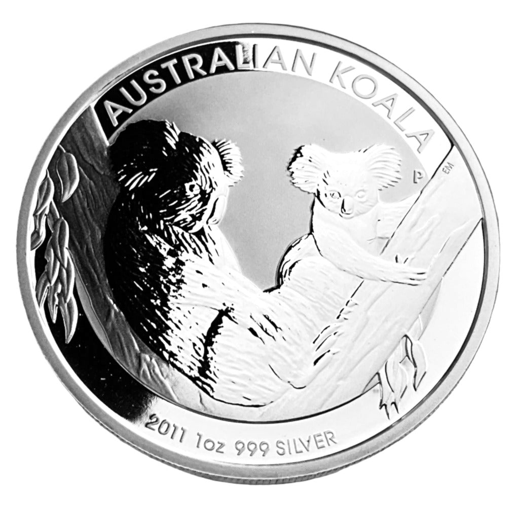1 ozt 2011 Koala 999 Silver $1 Coin