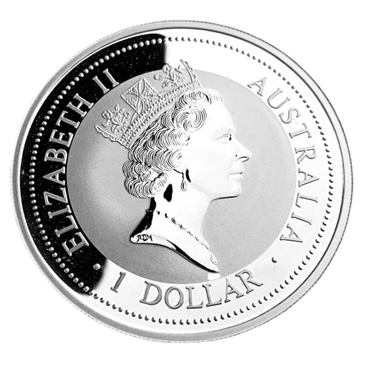1 ozt 1996 Kookaburra 999 Silver Coin
