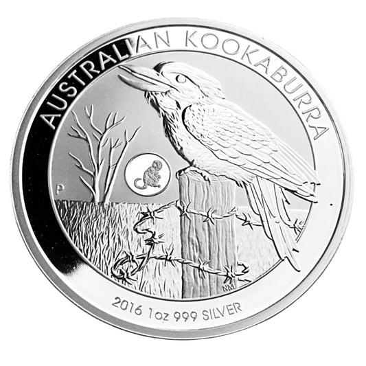 1 ozt 2016 Kookaburra Monkey Privy 999 Coin