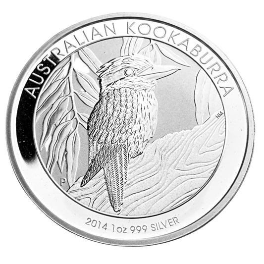 1 ozt 2014 Kookaburra 999 Silver Coin