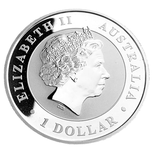 1 ozt 2014 Kookaburra 999 Silver Coin