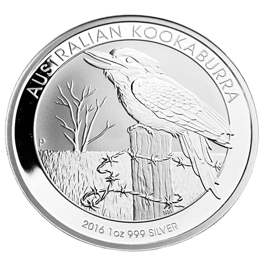 1 ozt 2016 Kookaburra 999 Silver Coin