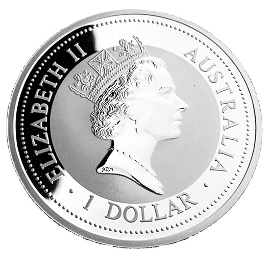 1 ozt 1995 Kookaburra 999 Silver Coin