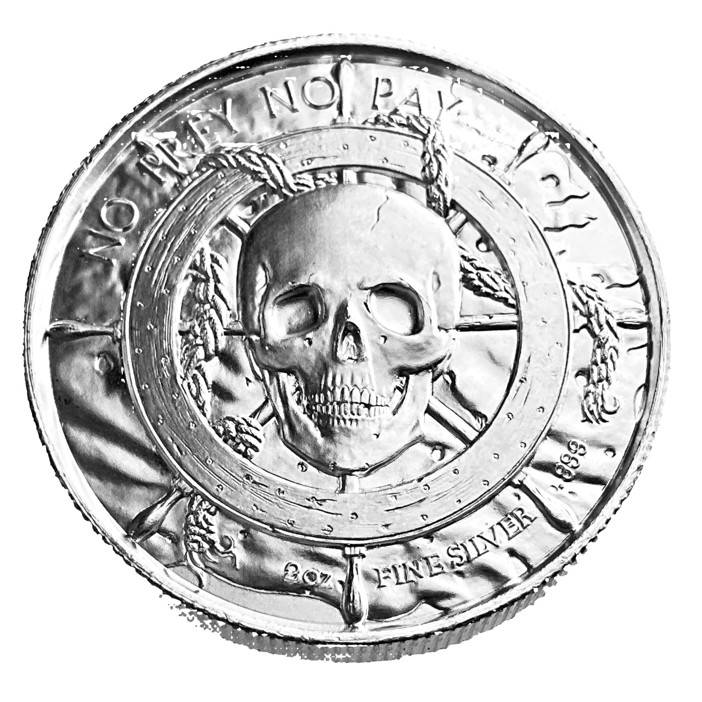 2 ozt The Storm High Relief 999 Silver