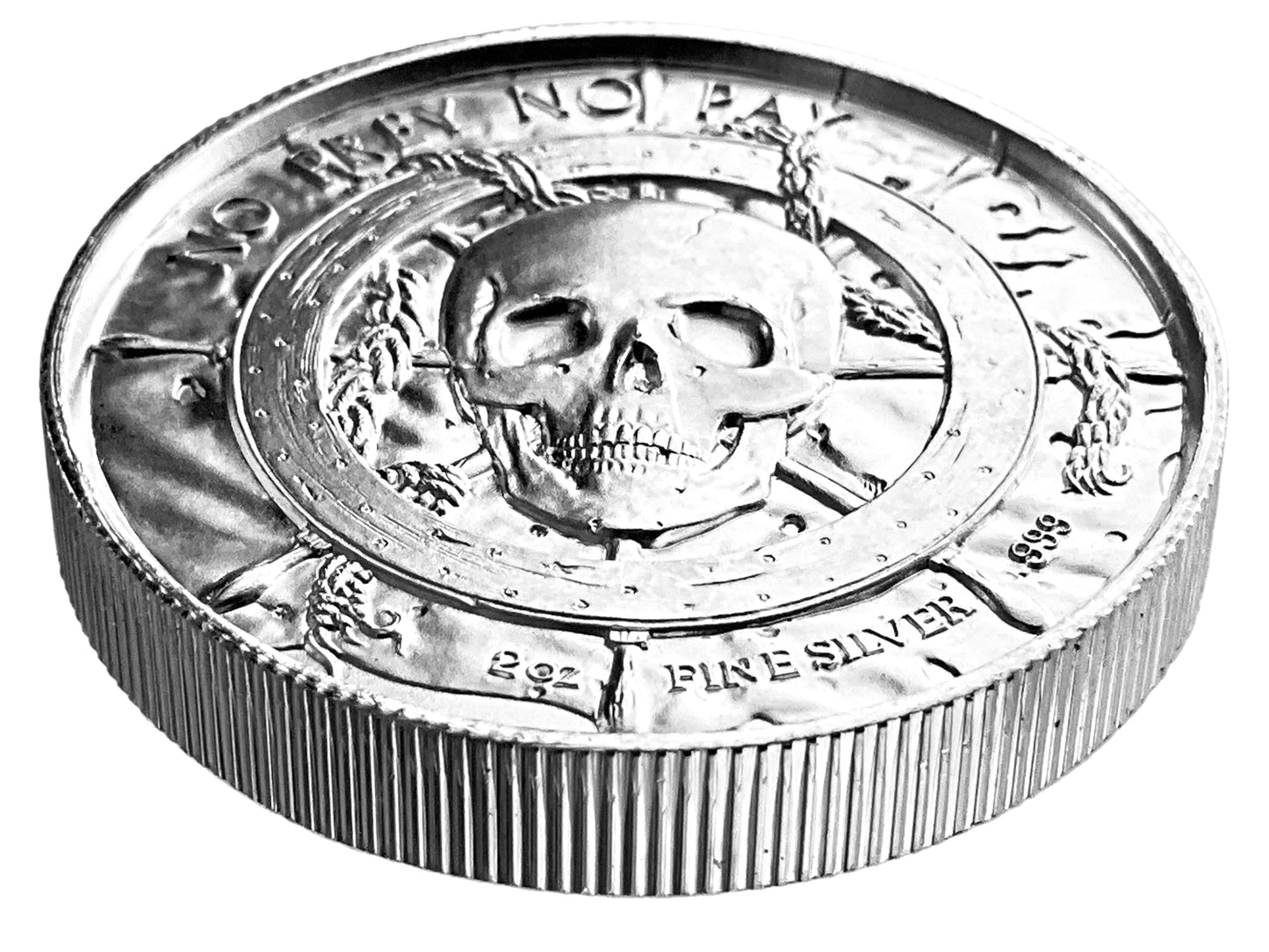 2 ozt The Storm High Relief 999 Silver