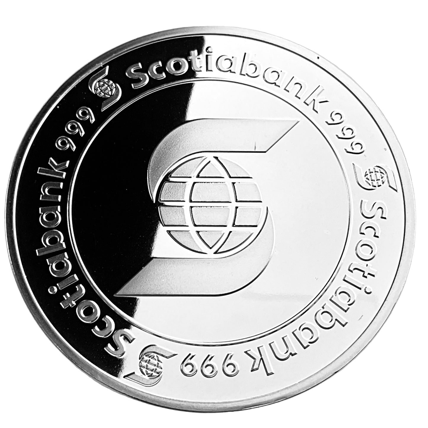5 ozt Scotiabank 999 Silver Round