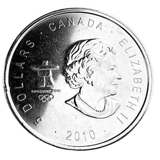 1 ozt Olympic Hockey Player 9999 Silver $5