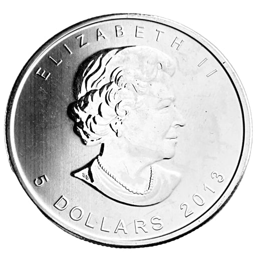 1 ozt Wood Bison 9999 Silver Coin