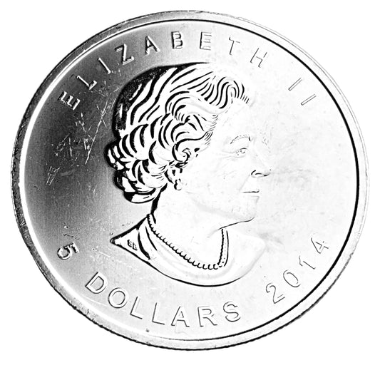 1 ozt Bald Eagle 9999 Silver $5 Coin