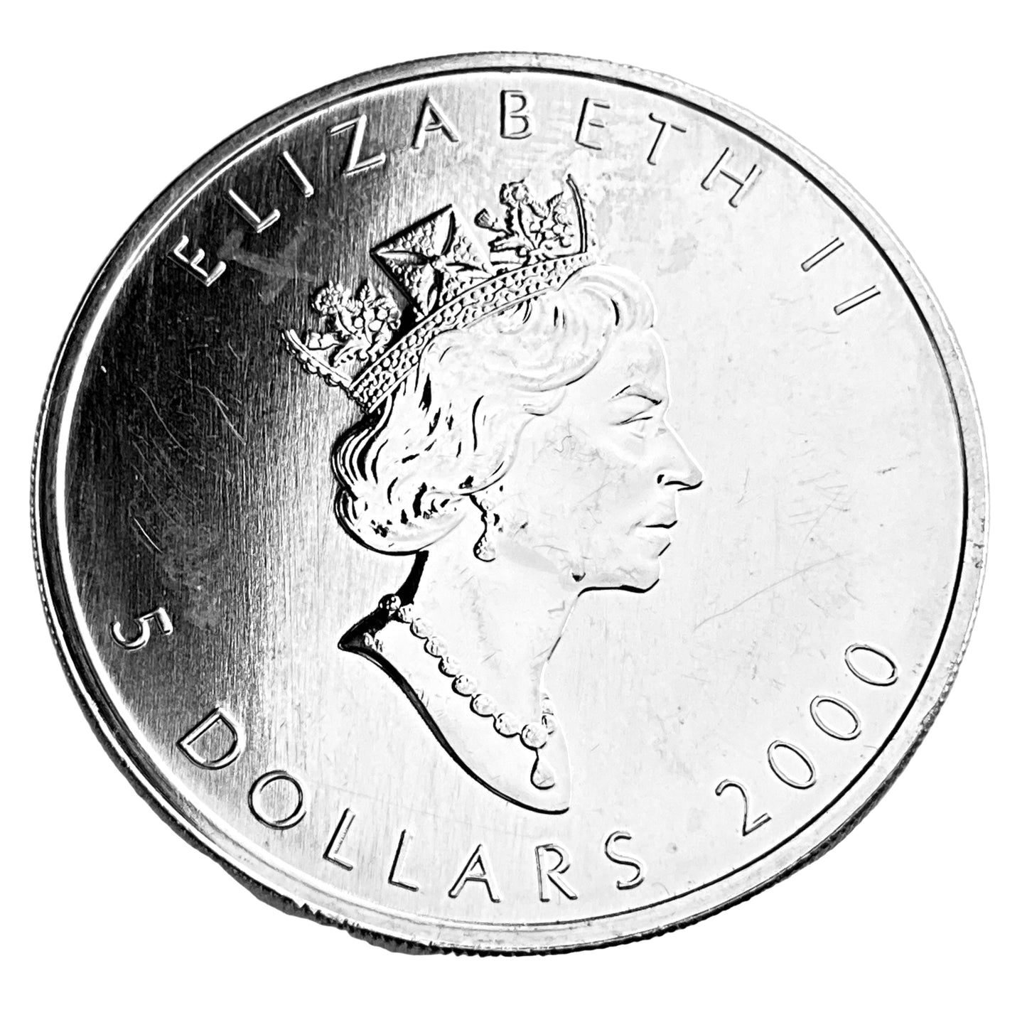 1 ozt Maple Millennium Privy 9999 Silver $5