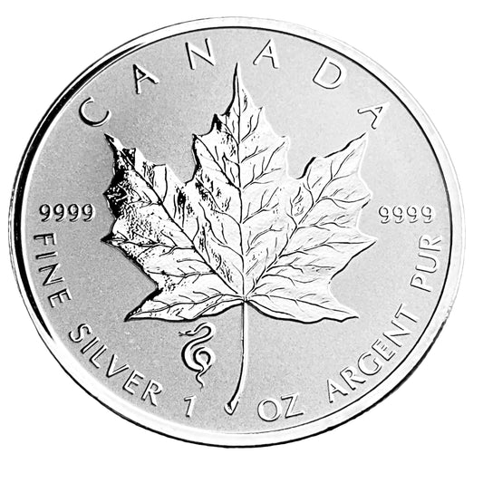 1 ozt Year of the Snake Privy 9999 $5 Silver