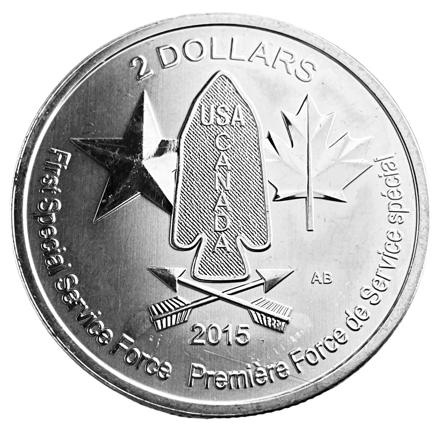 .500 ozt Devil's Brigade 9999 Silver $2