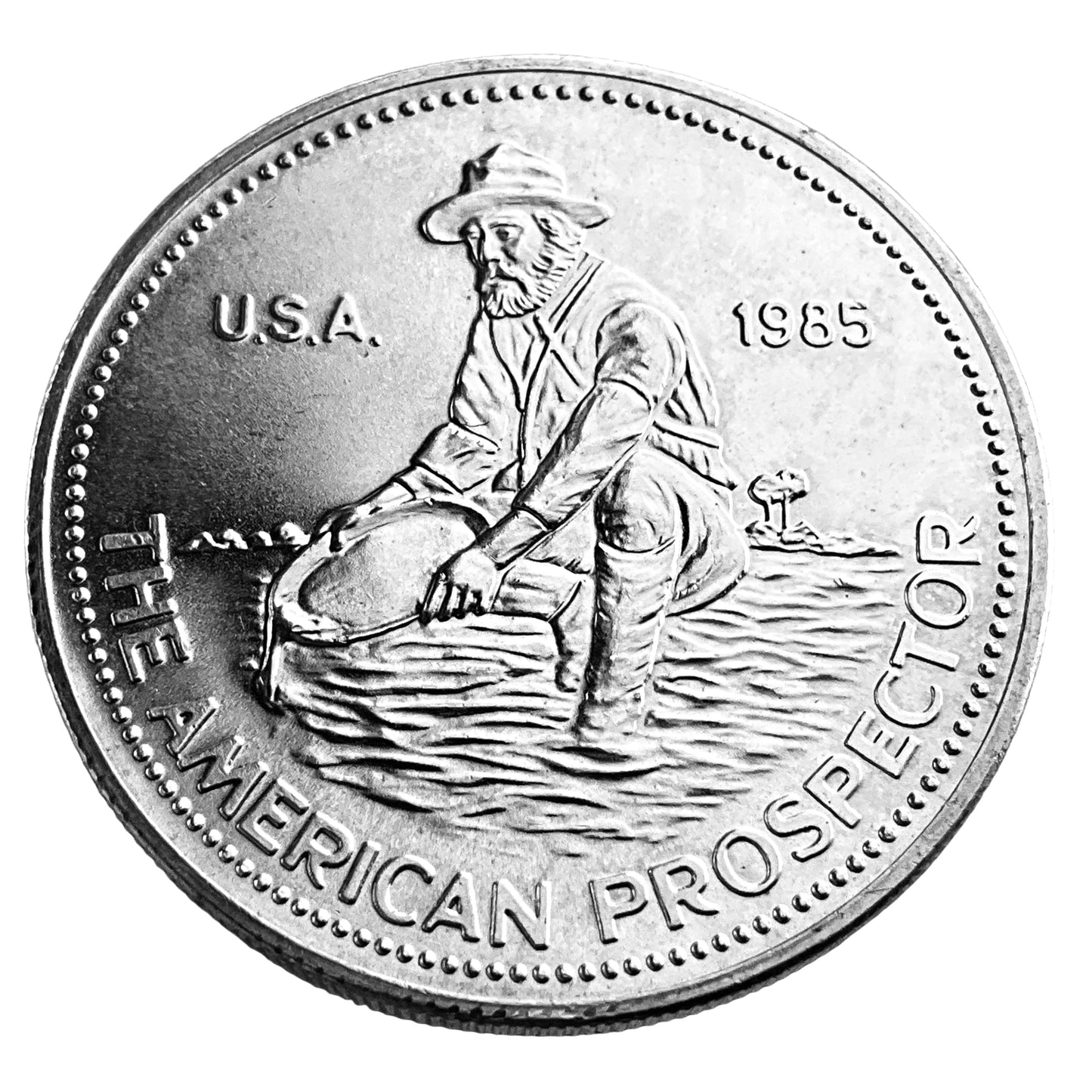 1 ozt American Prospector 999 Silver Round