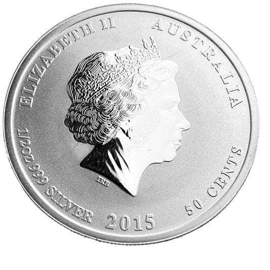 .500 ozt Year of the Goat 999 Silver Coin