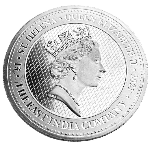 1 ozt Napoleon Angel 999 Silver £1 Coin