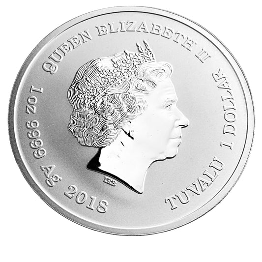 1 ozt Black Panther Marvel 9999 Silver Coin