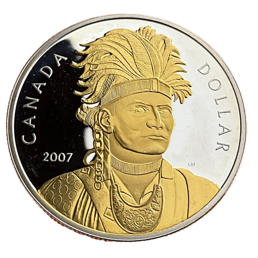 .749 ozt Thayendanegea RCM Silver $1