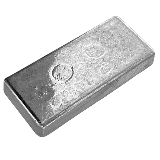 1 kilo Johnson Matthey Poured 999 Silver Bar