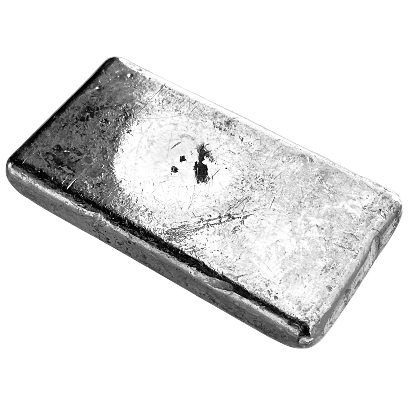 5 ozt Poured Johnson Matthey 999 Silver Bar