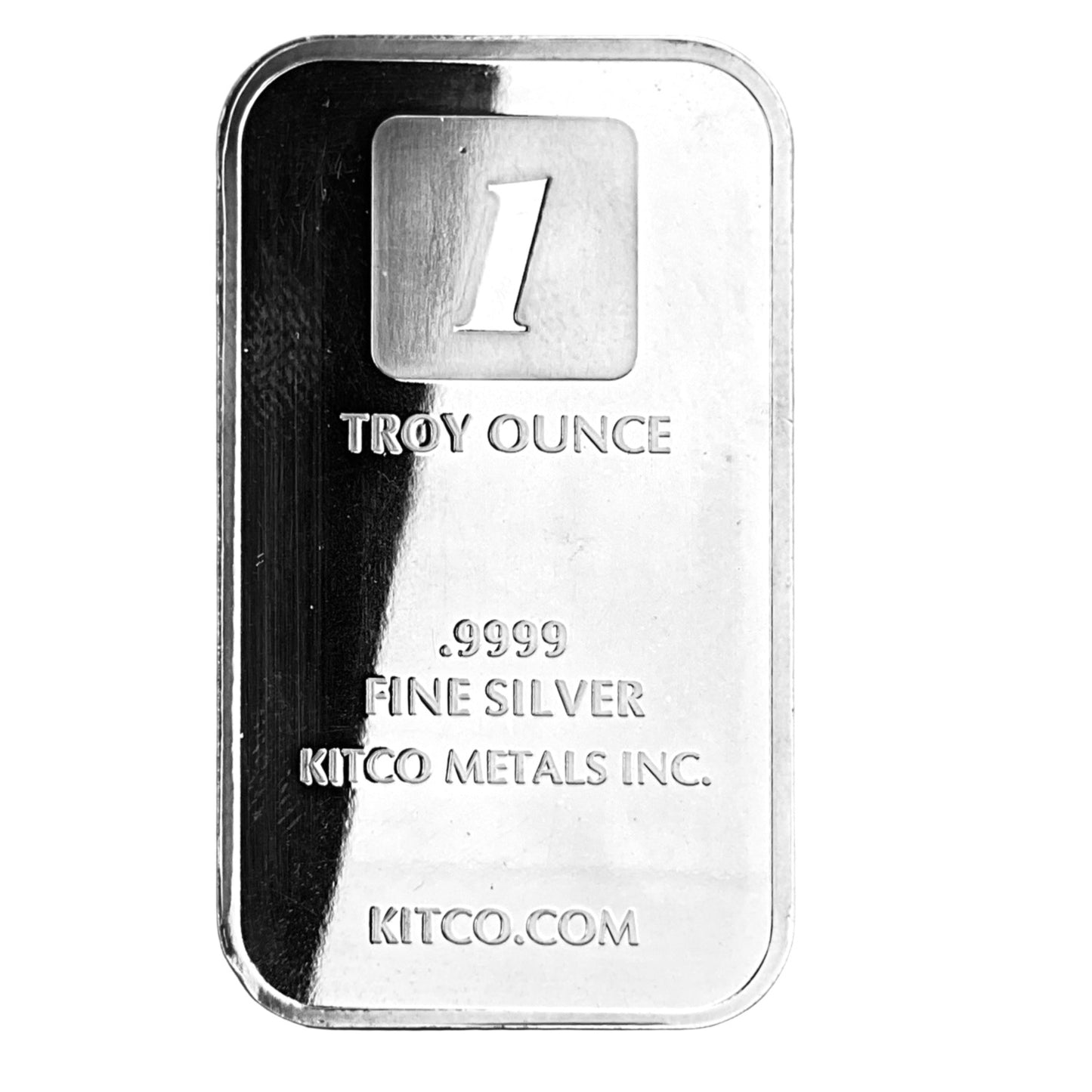 1 ozt Kitco Extruded 9999 Silver Bar