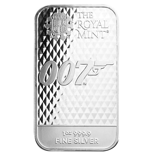 1 ozt 007 Diamonds Forever 9999 Silver