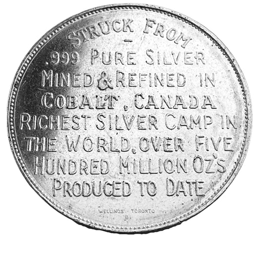 1.4429 ozt Cobalt 60th Anniv. 999 Silver