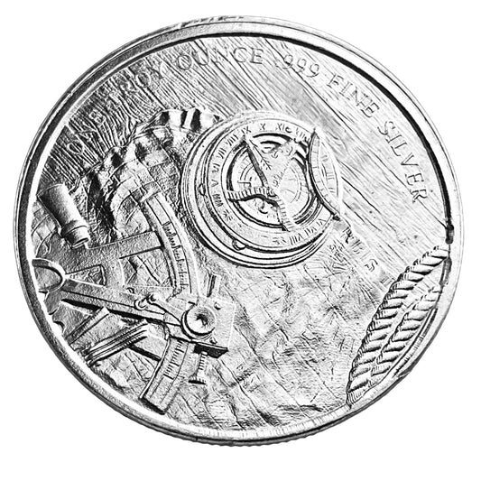 1 ozt Prospector Gold Rush 999 Silver Round