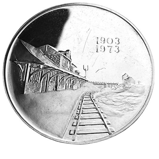 30 g 1973 Cobalt Train Song 999 Silver Round