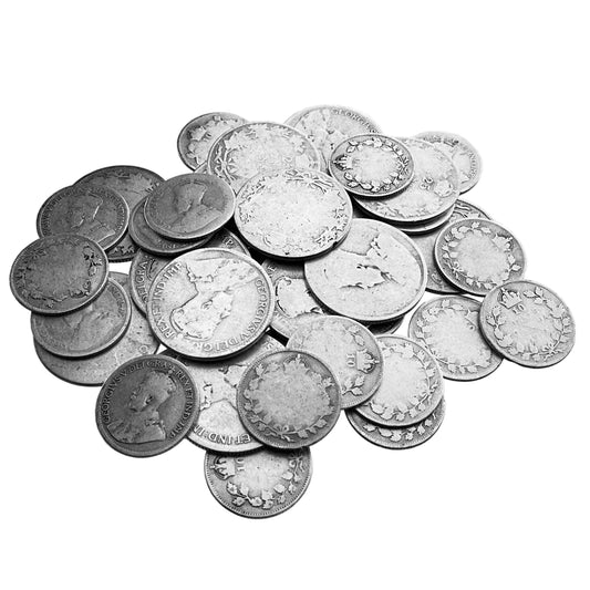 3.14 ozt SHTF Mixed Canadian Silver Coins