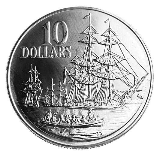 .595 ozt First Fleet Bicentenary 925 Silver
