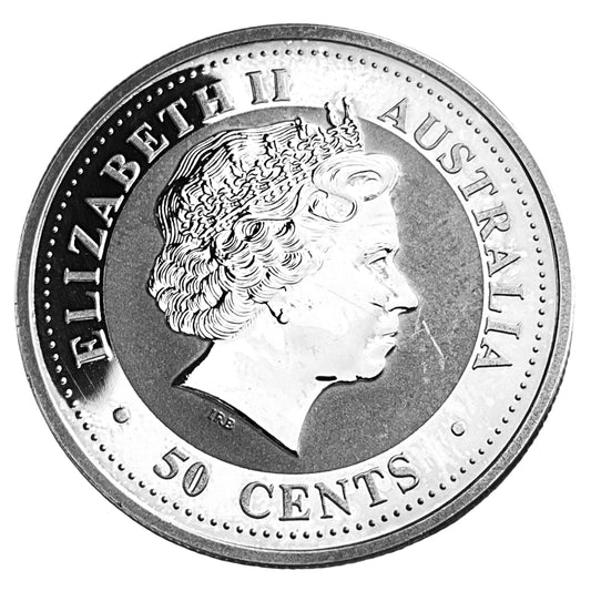 .500 ozt Year of Dragon 999 Silver Coin