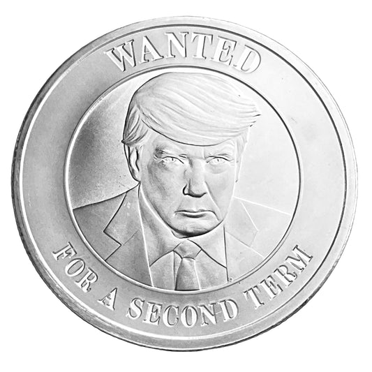 1 ozt Donald Trump Mugshot 999 Silver