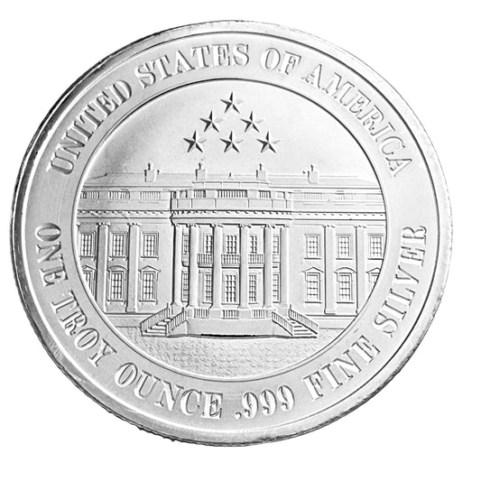 1 ozt Donald Trump Mugshot 999 Silver
