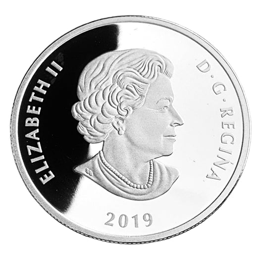 1.01 ozt Parliament Lights 9999 Silver Coin