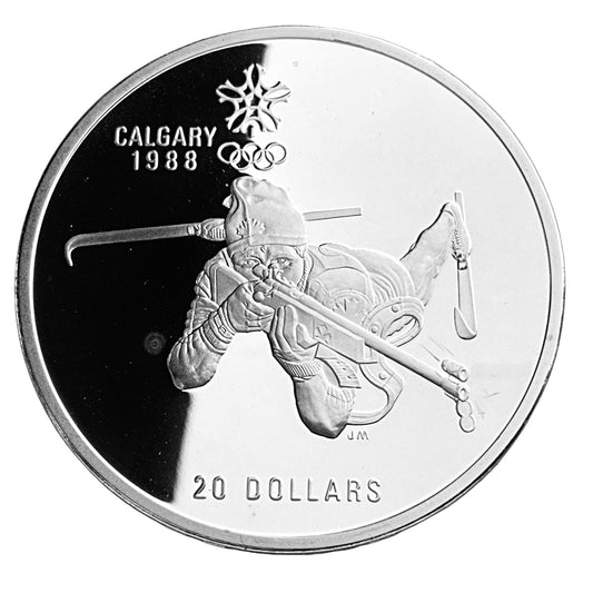 1.01 ozt Biathlon Sharpshooter Silver Coin