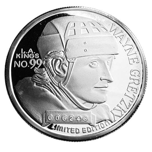 1 ozt NHL Wayne Gretzky 1851 Points 999