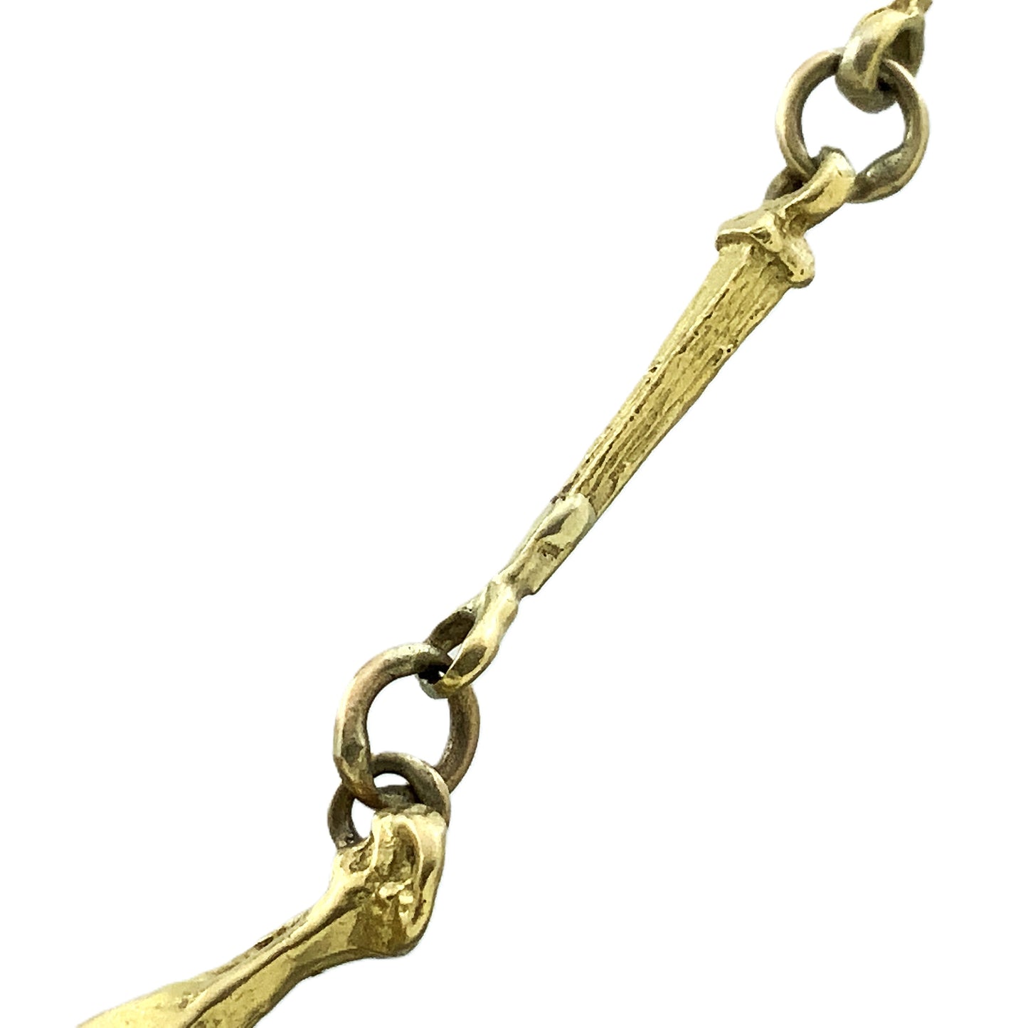 18K Salvador Dali Christo de San Juan Christ of Saint John of the Cross Pendant Chain