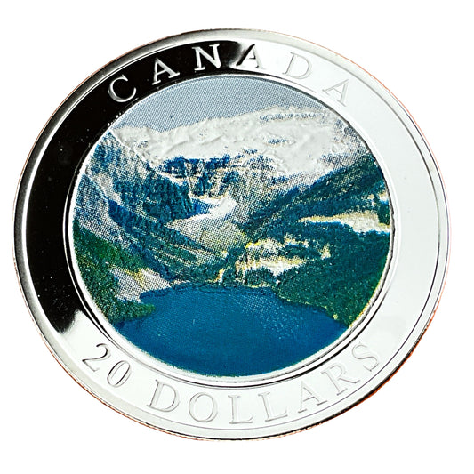 1.01 ozt Rocky Mountains 9999 Silver Coin