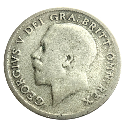 .042 ozt 1921 Great Britain Silver Shilling