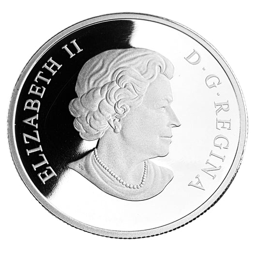 1.02 ozt Geometry Art Caribou 9999 Coin