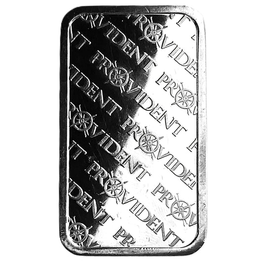 5 ozt Provident Metals 999 Fine Silver Bar