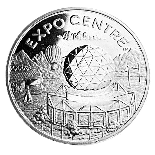 .5436 ozt Expo Centre 999 Silver Round