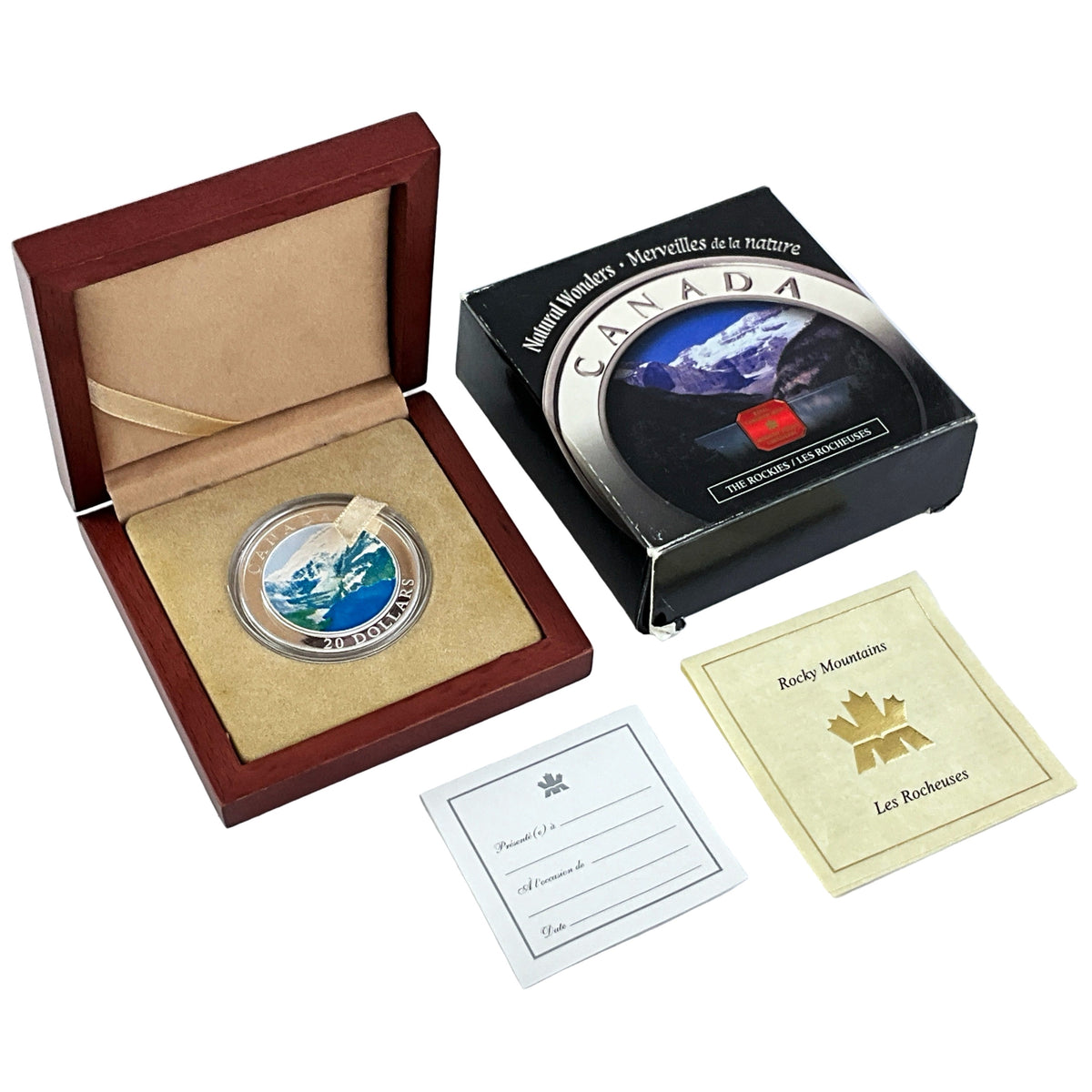 1.01 ozt Rocky Mountains 9999 Silver $20