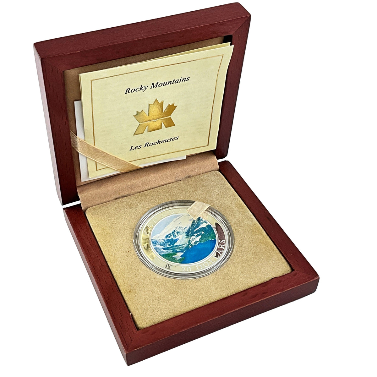 1.01 ozt Rocky Mountains 9999 Silver $20