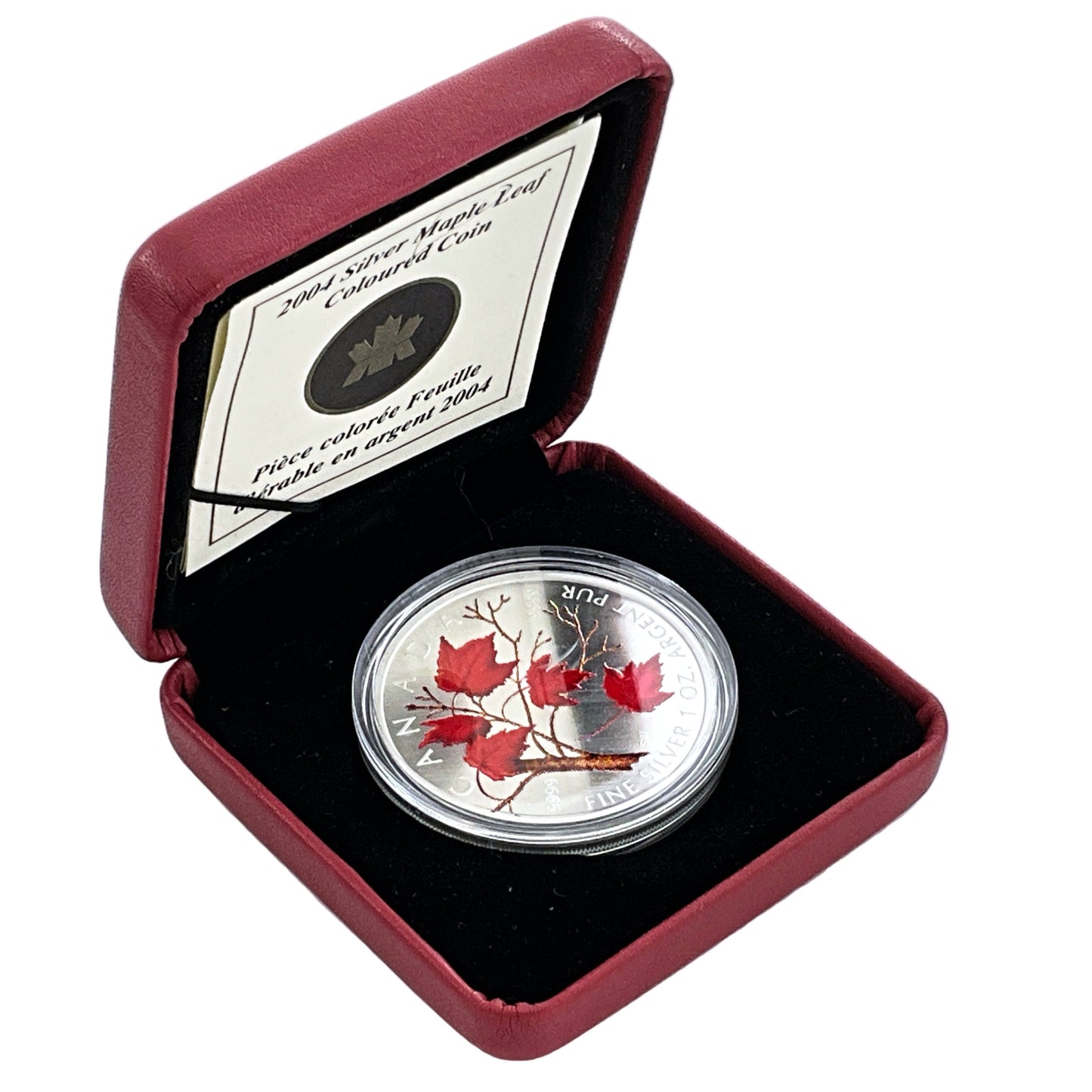 1 ozt Winter Maple Silver 9999 $5 Coin