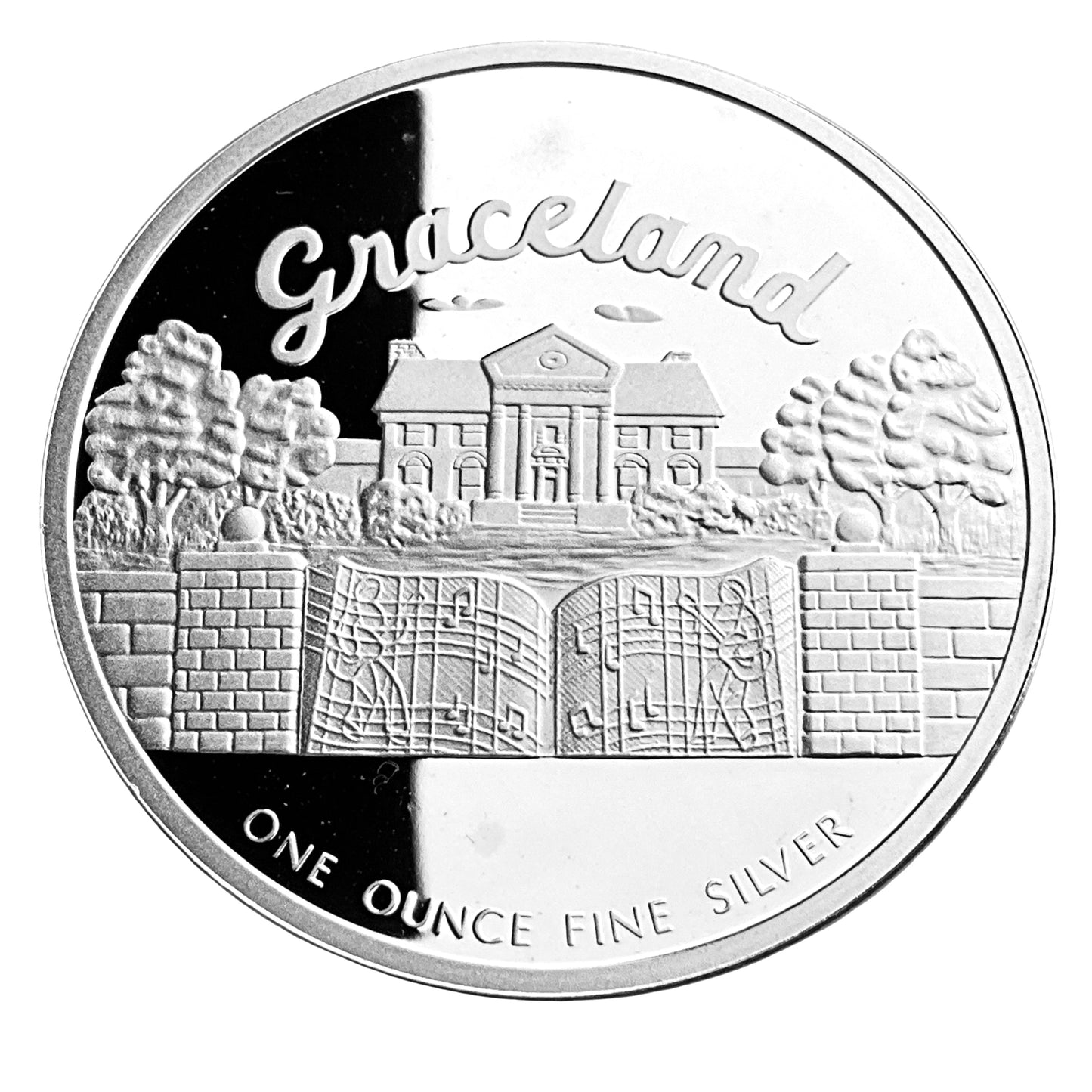 3 ozt Elvis Presley Collection 999 Silver