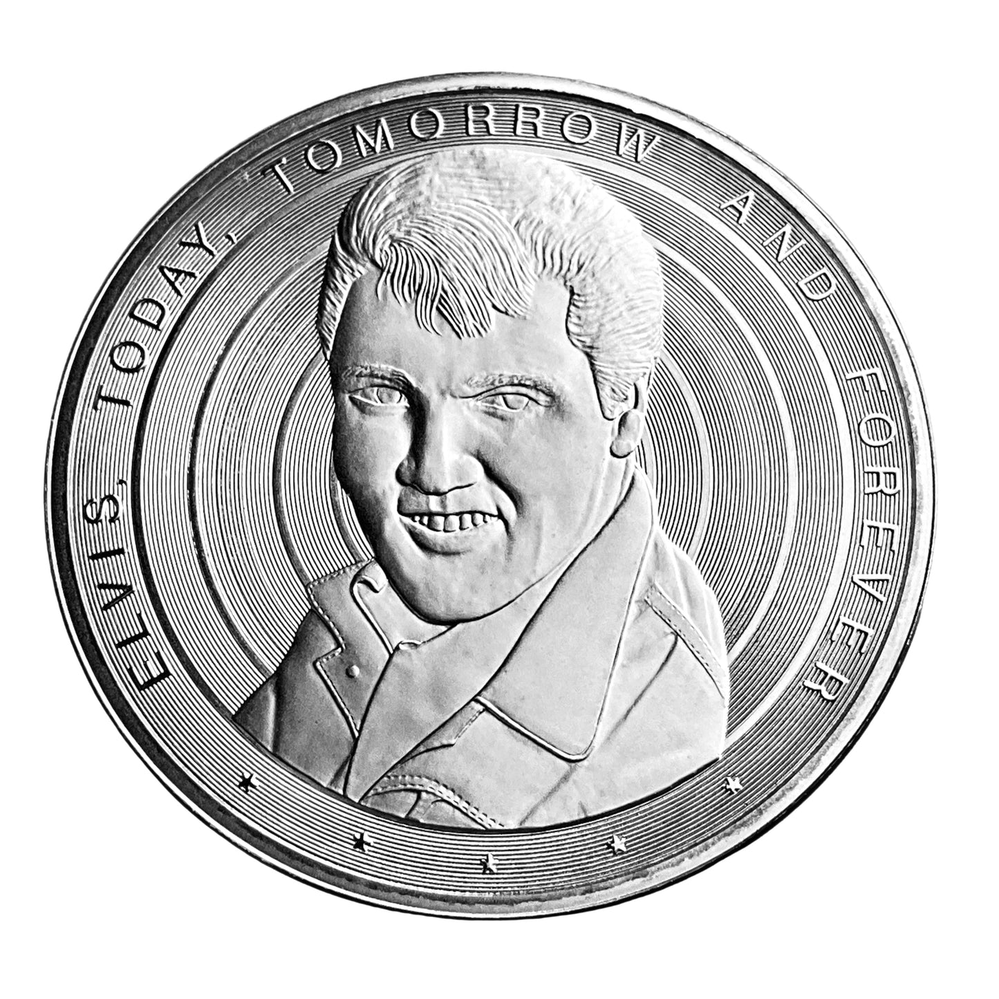3 ozt Elvis Presley Collection 999 Silver
