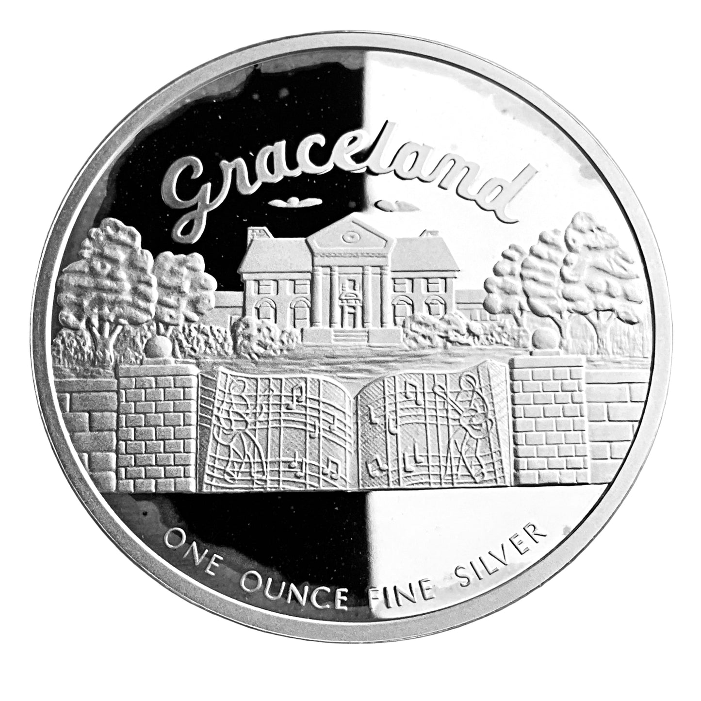 3 ozt Elvis Presley Collection 999 Silver