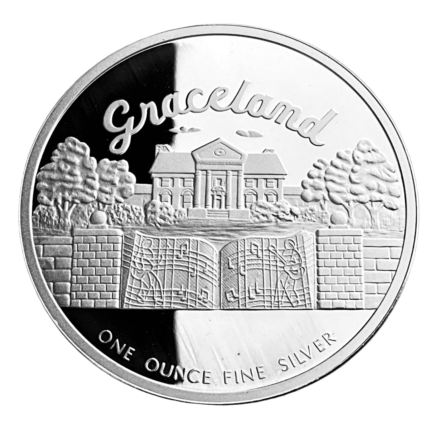 3 ozt Elvis Presley Collection 999 Silver