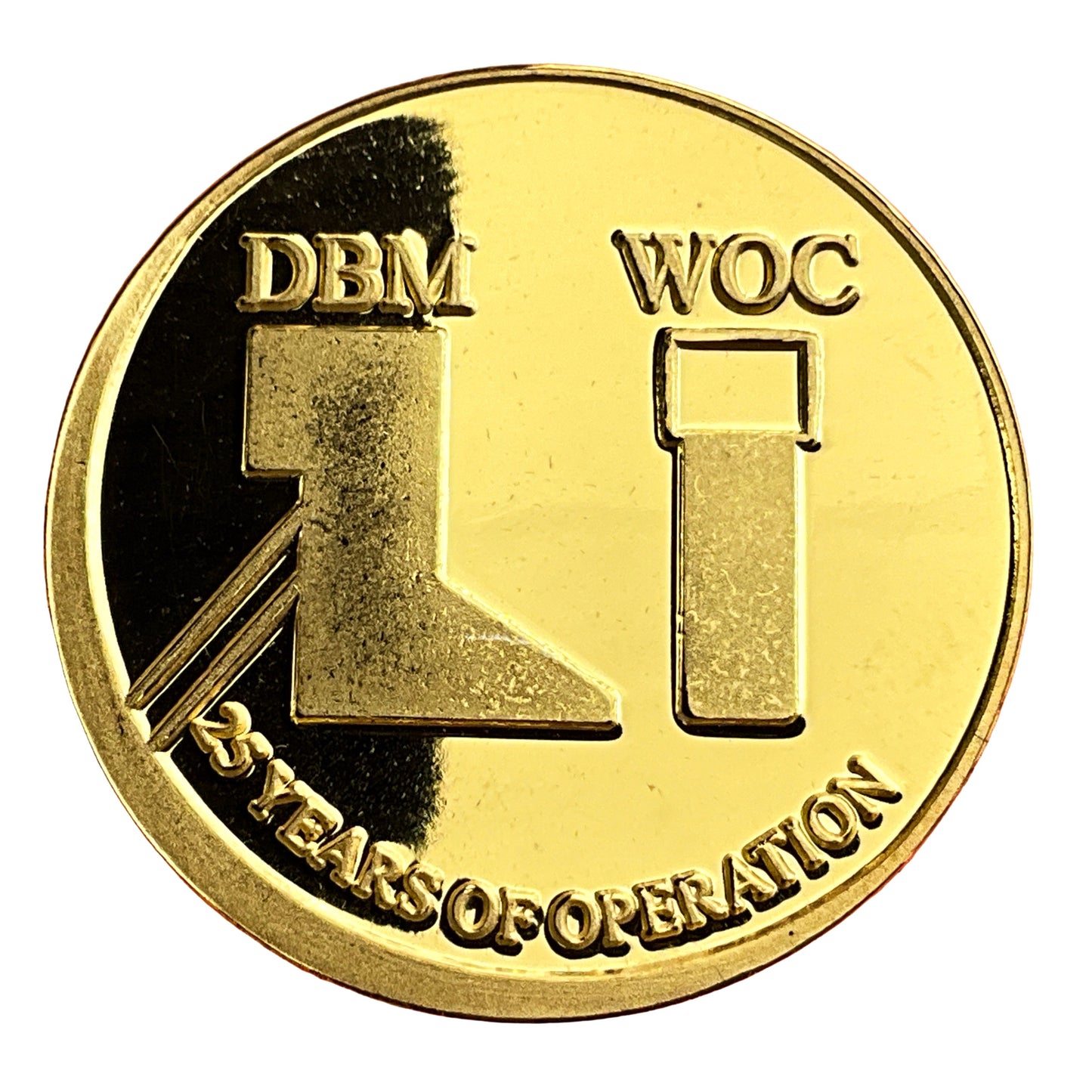 1 ozt Barrick Hemlo 25th Anniv. 999 Silver